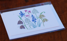 sample lopez wildflower gift card